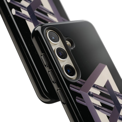 Phone Case with art inspired by MC Escher- "Nothings Impossible" Gift for computer, tech and lovers of optical illusions, surreal and abstract art